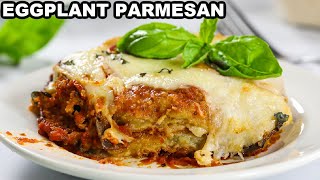 How To Make Baked Eggplant Parmesan [upl. by Keldah234]