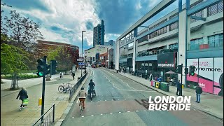 LONDON Bus Ride 🇬🇧  Route 28 🚌  Southbound full journey from Kensal Rise to Wandsworth [upl. by Eisej]