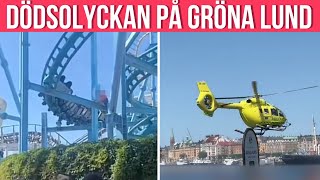 Kvinna död i olycka på Gröna Lund – så fungerar säkerheten på Jetline [upl. by Digirb107]