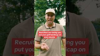 You should include your golf handicap on your resume businesstips golf makingmoney [upl. by Arodasi]