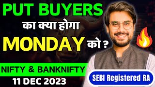 Nifty and BankNifty Prediction for Monday 11 Dec 2023  BankNifty Options Monday  Rishi Money [upl. by Alvin]