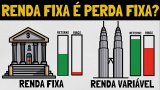 Investir em RENDA FIXA ou RENDA VARIÁVEL  Educação Financeira Ilustrada 1010 [upl. by Leirda]