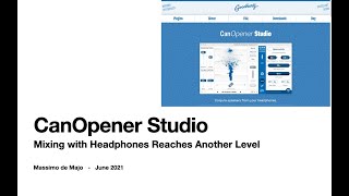 CanOpener Studio  review [upl. by Paris466]