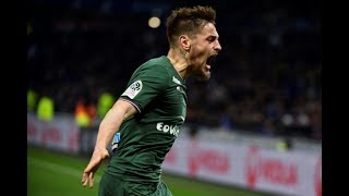 Mathieu Debuchy  20172018  Goals amp Assists  AS SaintEtienne [upl. by Lorelie544]