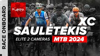 Saulėtekis XC 2024  MTB Karma Two Cameras Full Onboard [upl. by Akirea]