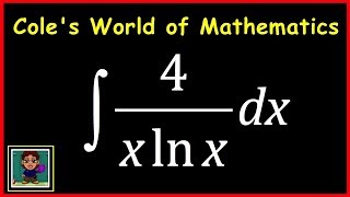 Integral of 4x lnx ❖ Calculus [upl. by Eelyab990]