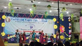 Pallottine youth convention 2022  1st Day Welcome dance [upl. by Sontag8]