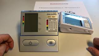 Microlife BP A100 Plus bloeddrukmeter [upl. by Dorin]