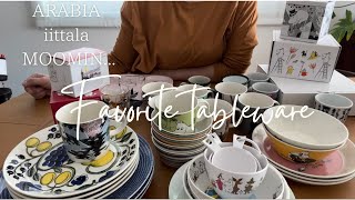 【北欧食器紹介】普段使いしているARABIA、iittala、ムーミンの食器✴︎ [upl. by Oswal]