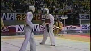 1989 World Tae Kwon Do Championships 70KG Finalmpeg [upl. by Carmena651]