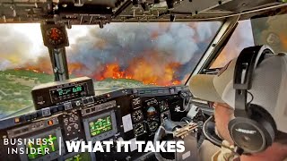 How Aerial Firefighter Pilots Are Trained  What It Takes [upl. by Eseela70]