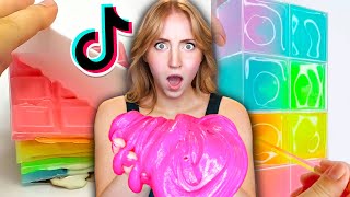 Can I Recreate these Viral Slime Challenges [upl. by Adelheid]