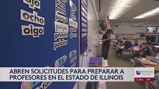 Ofrecen ayuda económica para prepararse como profesores en Illinois y Chicago [upl. by Ainevul586]