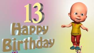 Lustiges Geburtstags Video Alter 13 Jahre Happy Birthday to you 13 [upl. by Traver]