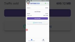 short Traff Monetizer App Full Review  Live Payment Proof From Traff Monetizer [upl. by Sly]