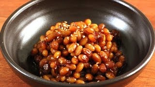 Korean soybean side dish Kongjorim 콩조림 [upl. by Yerok]