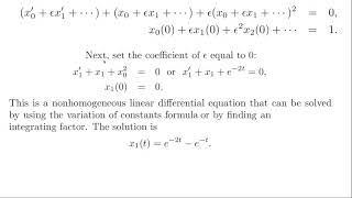 Homotopy perturbation method  homotopy perturbation method example  homotopy analysis method [upl. by Liggitt]