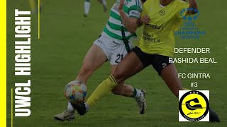 UWCL Qualifiers Rashida Beal Highlights [upl. by Yhtamit]