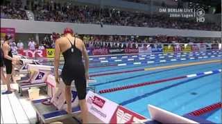 DM 2012  Finale 200m Lagen der Frauen [upl. by Behah706]