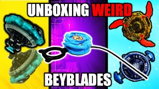 I unboxed the weirdest beyblades [upl. by Norrek992]