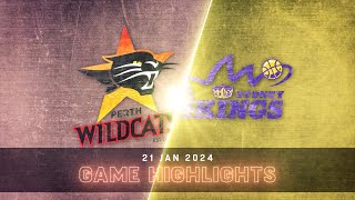 NBL Mini Sydney Kings vs Perth Wildcats  Extended Highlights [upl. by Nnylf258]