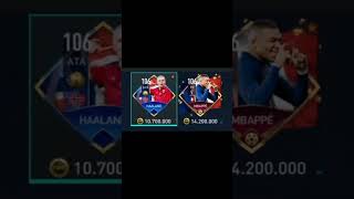 Haaland amp Mbappé fifa fifa22 fifa23 fifamobile fifamobile22 fifamobile23 haaland mbappe [upl. by Llerihs]