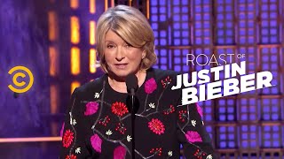 Roast of Justin Bieber  Martha Stewart  Changing Lives for the Better [upl. by Milburt994]