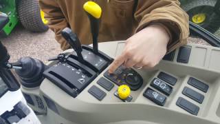 Mt Horeb WI Load Match Motion Match Cruise Control on a John Deere 3R Compact Tractor [upl. by Masson]