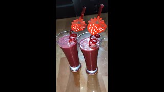 Mixed fruits milkshakshortsmilkshakejuiceviralrecipeyoitubeshorts [upl. by Giliane]