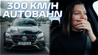 BRABUS E63 S AMG 800HP AUTOBAHN 300 KMH BRABUS 800 Autobahn Acceleration Sound amp Factory Tour [upl. by Ruggiero]