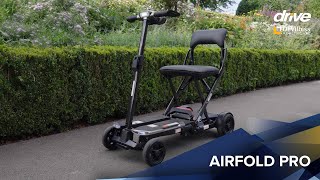 Airfold Pro  Carbon Fibre Auto Folding Scooter [upl. by Gotthelf]