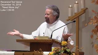 Glen Abbey United Church  Reverend Ted Vance [upl. by Babara637]