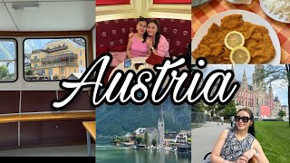 Travel vlog Part 2 Vienna Hallstatt Parndorf Outlet [upl. by Rednijar]