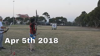 NU Archery Practice Inno CXT  April 5th 2018 [upl. by Lednyc822]