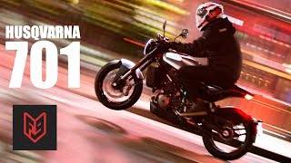 Husqvarna Vitpilen 701 Review  FortNine [upl. by Anoirtac]