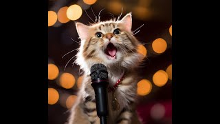 Cat Singing and Dancing for Entertainment 🐈 [upl. by Asirap]