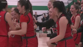 Conard girls pull off miracle comeback to win against Northwest Catholic [upl. by Brunell]