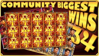 CasinoGrounds Community Biggest Wins 34  2017 [upl. by Seafowl]