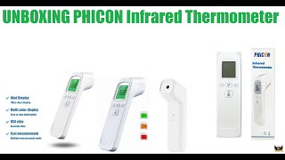 UNBOXING PHICON Infrared Thermometer [upl. by Drisko]