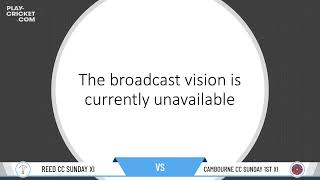 Reed CC Sunday XI v Cambourne CC Sunday 1st XI [upl. by Worra]