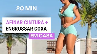 O MELHOR Treino Para AUMENTAR Coxas E AFINAR Cintura [upl. by Airrat142]