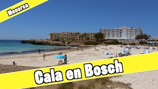 Cala n Bosch Menorca Spain Beach and resort [upl. by Karine72]