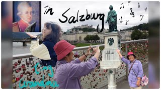 帶阿婆去德奧旅遊 Episode 2 薩爾茲堡 Salzburg 鎖鏈橋鍛鐵大街莫札特出生地薩爾茲堡大主教宮米拉貝爾花園海布倫宮薩爾茲堡要塞 [upl. by Odareg]