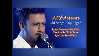 Atif Aslam old songs Live and unplugged  Pyaar deewana hota hai  honton se cholo tum [upl. by Datha803]