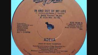 Adeva  In And Out Of My Life Club Mix 1988 [upl. by Annav18]