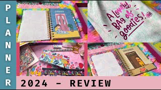 Alicia Souza Planner 2024 Trio 😍  Lovely Bag of Goodies amp Desk Accessories Kit  2024 Planner India [upl. by Nedaj]