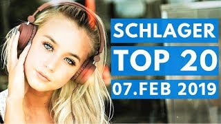 SCHLAGER CHARTS 2019  Die TOP 20 vom 07 Februar [upl. by Hilliary90]