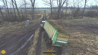 Das war Richtig Knapp Gras Ernte im Moor Fendt Traktoren wühlen sich durch den Sumpf 2021 [upl. by Clauddetta]