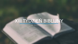 XIII Tydzień biblijny  zapowiedź [upl. by Ykciv295]