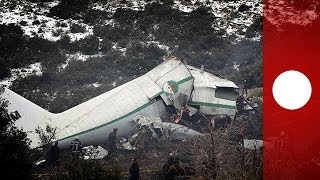 Algérie  le crash de lavion militaire Hercules C130 fait au moins 77 morts [upl. by Aliakim]